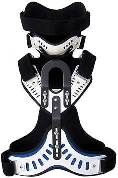 Cervical Rehabilitation Brace, Head Neck Chest Orthosis Cervical Thoracic Orthosis U Lumbar Support, Orthosis Cervical Thoracic Halo Brace with Angle Adjustable, Breathable.