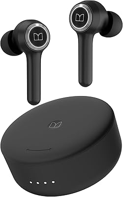 Monster Clarity 102 Plus Wireless Earbuds, Bluetooth Headphones with HiFi Stereo, 4 ENC Mic for Crystal Clear Call, 30H Playtime, Type-C Charging, IPX6 Waterproof in-Ear Ear Buds for Sports Grey